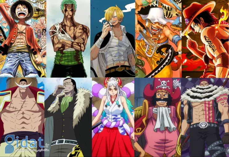 20 شخصیت اصلی وان پیس: معرفی و تحلیل + رتبه‌بندی قدرت