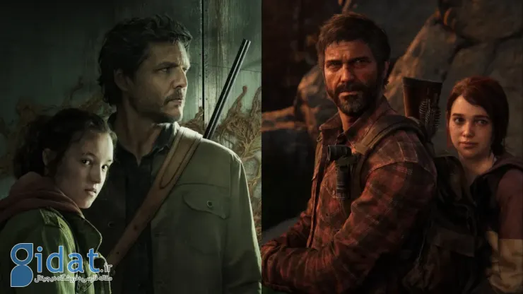 تصویری از جوئل و الی در سریال The Last of Us