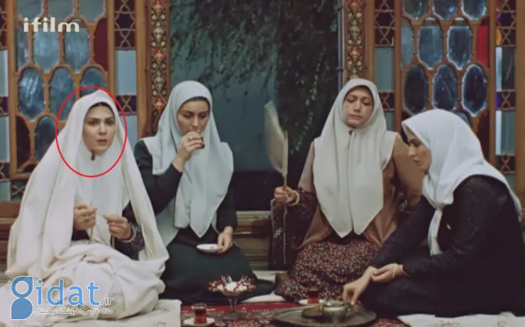 لاله اسکندری در سریال در چشم باد