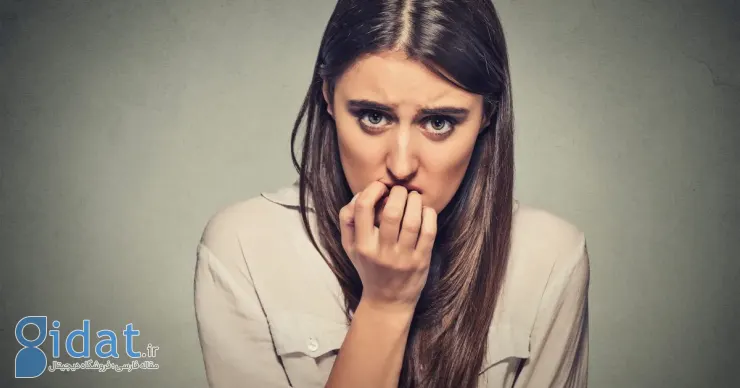 ترسیدن دختر