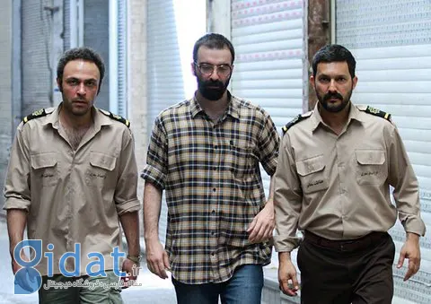 حامد بهداد در نمایی از فیلم سد معبر