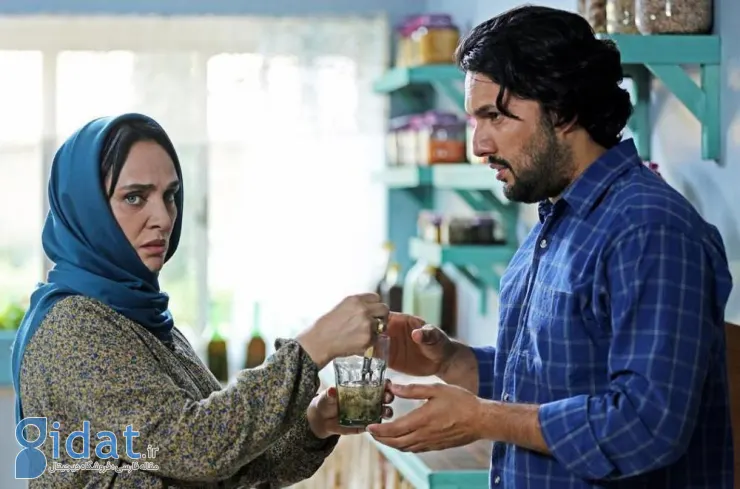 حامد بهداد در نمایی از فیلم نیمه ‌شب اتفاق افتاد