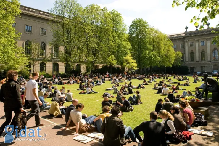 فضای بیرونی دانشگاههای آلمان