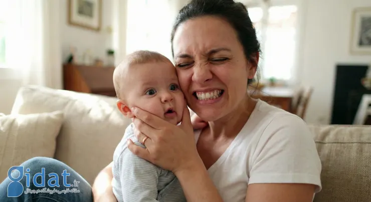 فشار دادن نوزاد