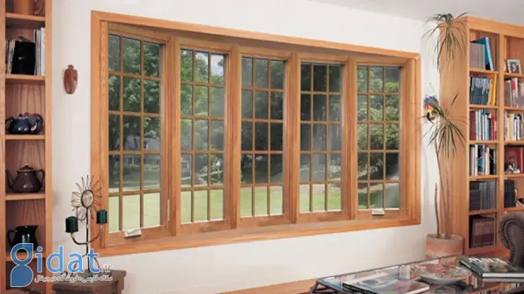 بررسی بهترین مدل از انواع پنجره های دوجداره چوبی