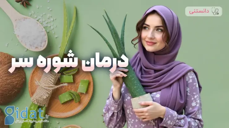 بهترین راه برای درمان خانگی شوره سر