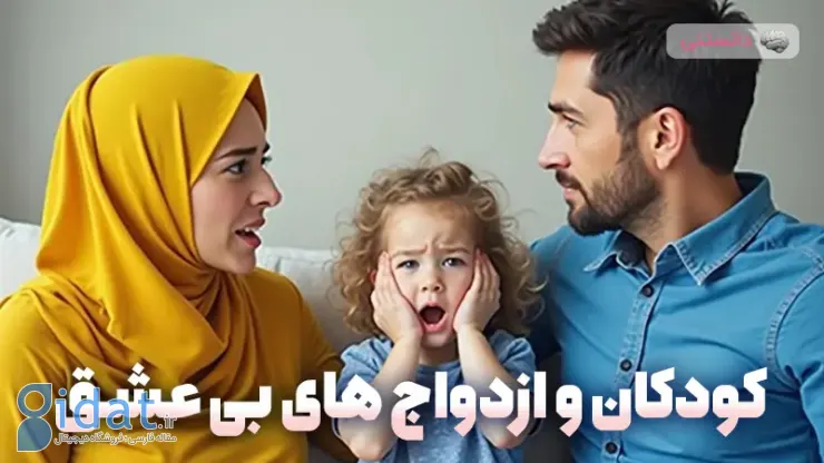 کودکانی که در ازدواج های بدون عشق بزرگ می شوند