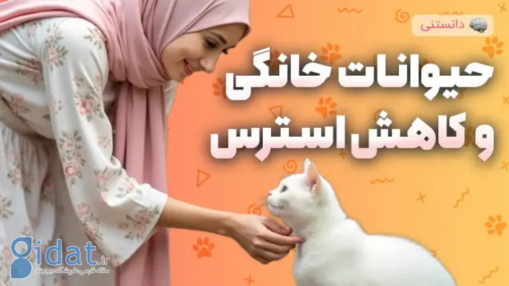 نقش حیوانات خانگی در کاهش استرس
