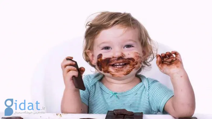 تاثیر شکلات بر کودکان!
