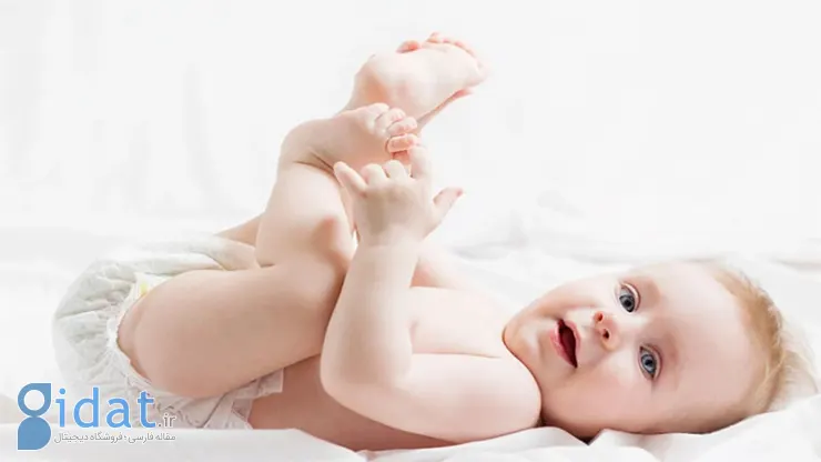 علائم حساسیت نوزاد به پوشک