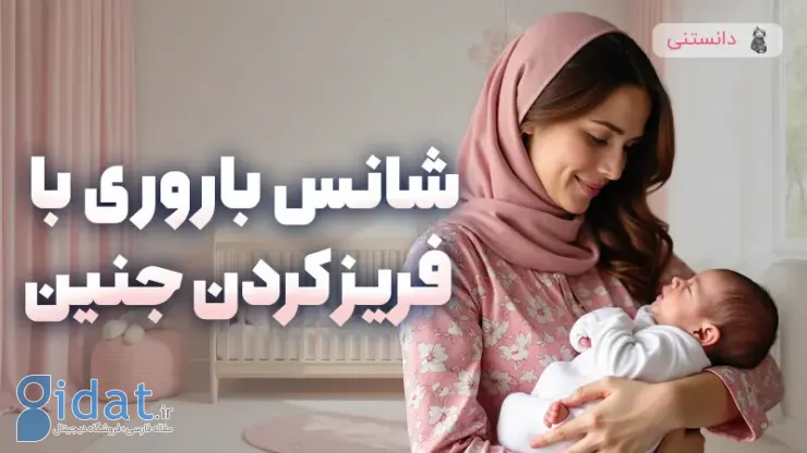 شانس باروری با انجماد جنین