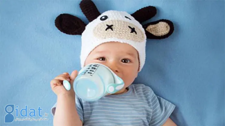 حساسیت نوزاد به شیر گاو
