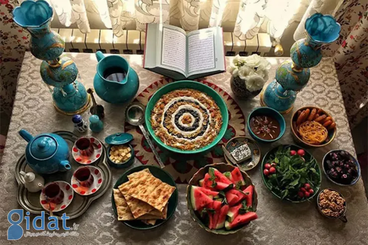 تغذیه مناسب در ماه رمضان