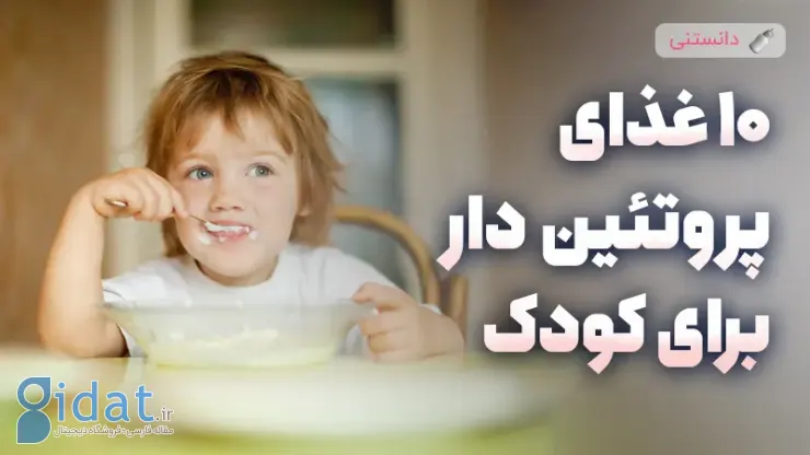 10 غذای پروتئینی برای کودکان