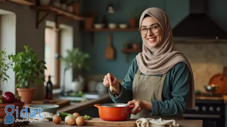 پخت آبگوشت سنتی