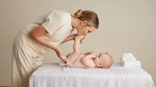 چالش هاي از پوشك گرفتن بچه