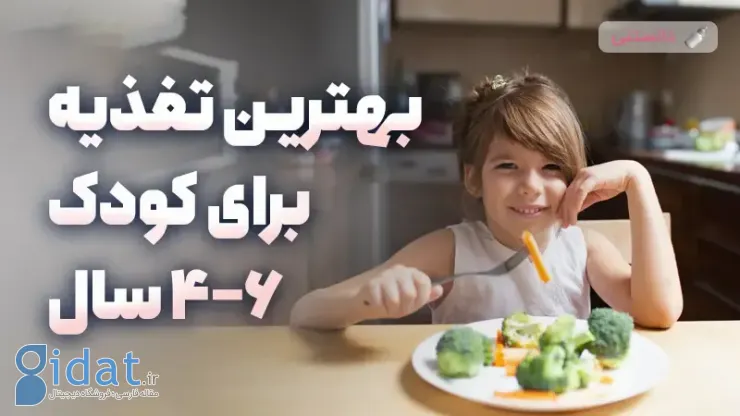 بهترین تغذیه برای کودکان 4 تا 6 سال