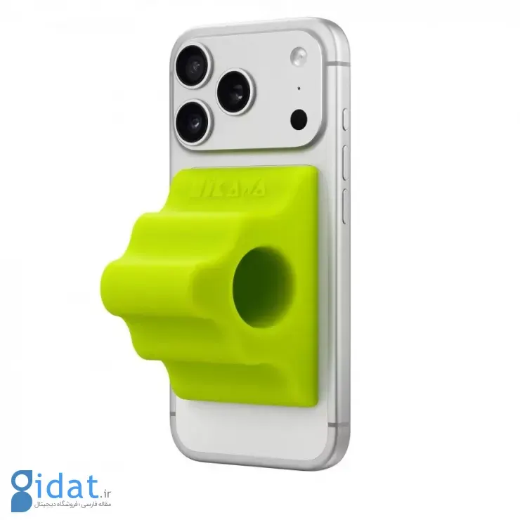 گیره و پایه Hikawa Phone Grip & Stand آیفون مخصوص افراد با ناتوانی‌های حرکتی 