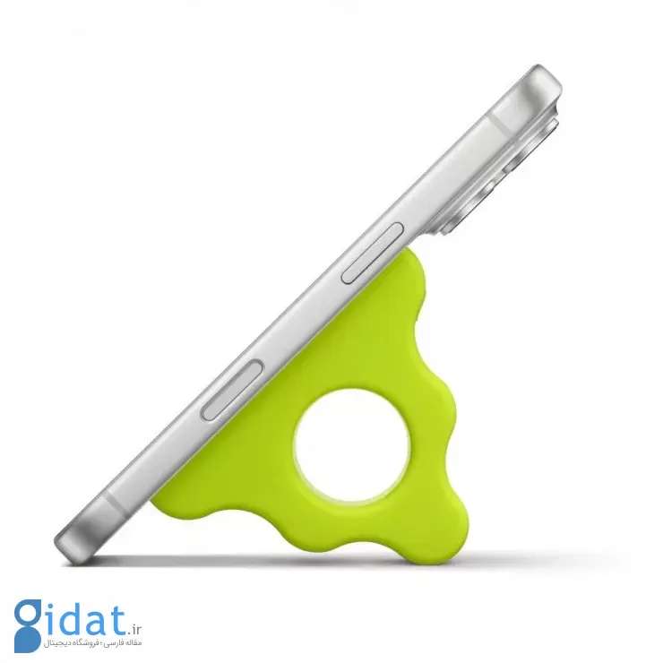 گیره و پایه Hikawa Phone Grip & Stand آیفون مخصوص افراد با ناتوانی‌های حرکتی 