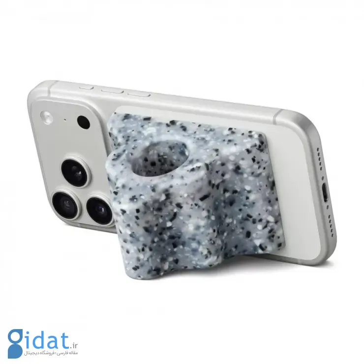 گیره و پایه Hikawa Phone Grip & Stand آیفون مخصوص افراد با ناتوانی‌های حرکتی 