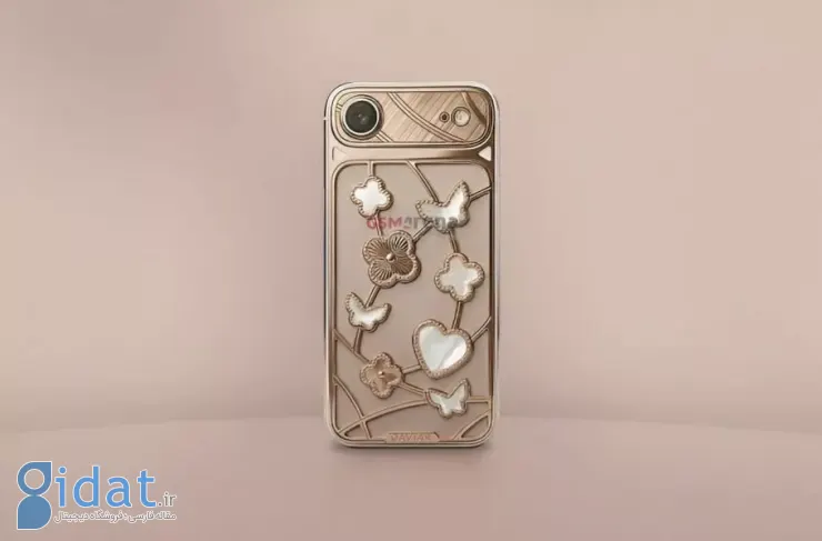 شرکت Caviar از آیفون ایر لوکس با روکش طلای ۲۴ عیار رونمایی کرد؛ قیمت ۱۱۰۰۰ دلار!