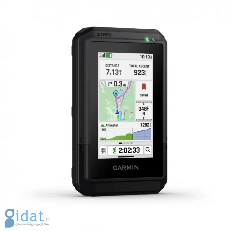رونمایی از دستگاه ناوبری Garmin eTrex Touch با عمر باتری  یک ماهه