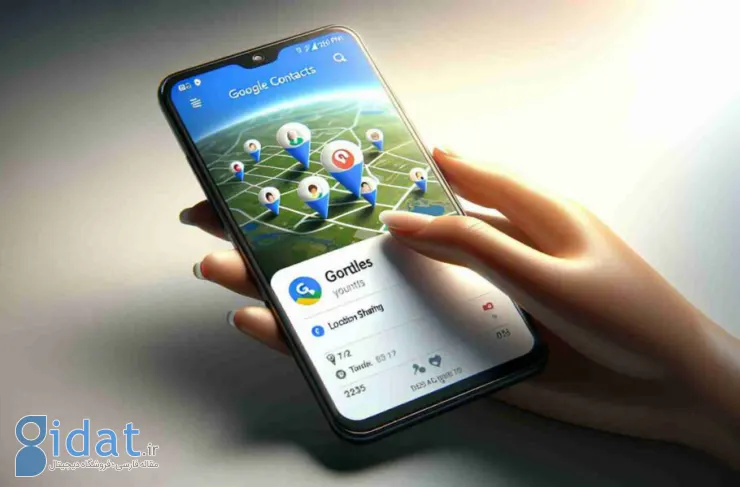 برنامه Google Contacts اکنون می تواند مکان مخاطبین را نشان دهد