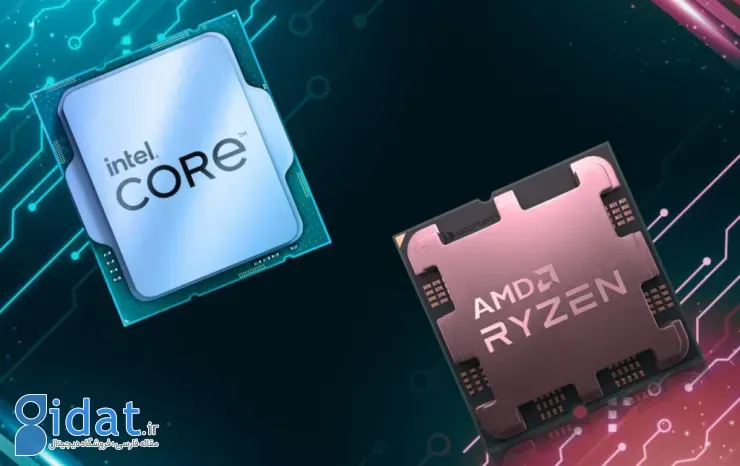 پردازنده‌های اینتل و AMD