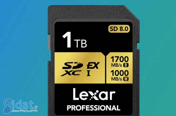 Lexar اولین کارت حافظه SD 8.0 جهان را با سرعت فوق العاده معرفی کرد