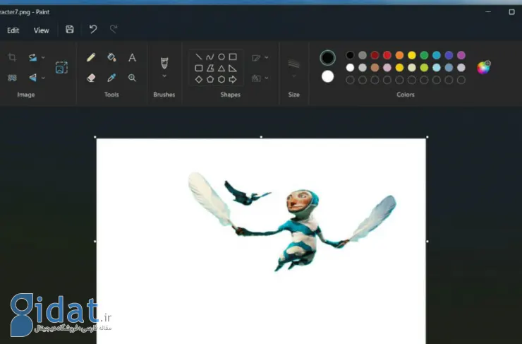 مایکروسافت در حال آزمایش توانایی حذف هوشمند پس‌زمینه تصاویر در Windows Paint است
