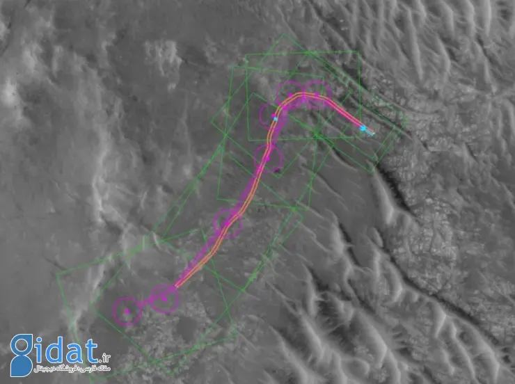 هوش مصنوعی مریخ‌نورد ناسا