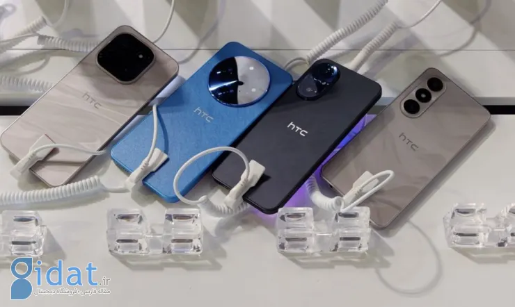 رونمایی سری جدید HTC Wildfire و گوشی گیمینگ در GITEX 2025