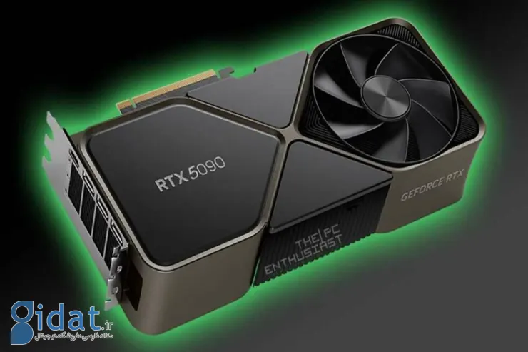 مشخصات جدید مصرف برق RTX 5090 