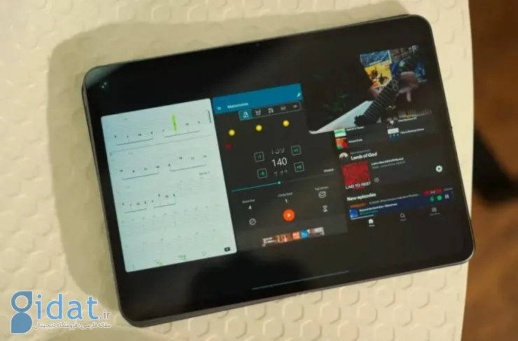 اندروید 16 احتمالاً امکان اجرای همزمان 3 برنامه را بر روی صفحه نمایش تبلت فراهم می کند