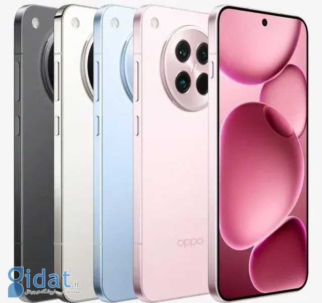 طراحی و رنگ های Oppo Find X8s و Oppo Find X8s Plus در رندرهای رسمی فاش شده است