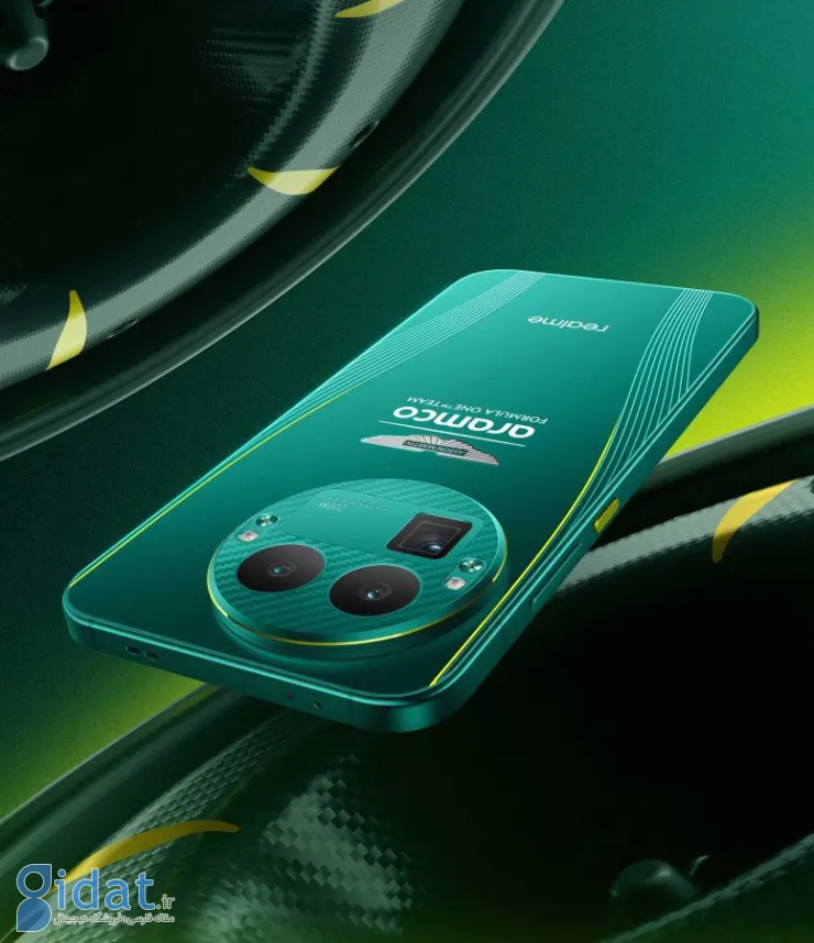 نسخه فرمول 1 ریلمی GT8 پرو