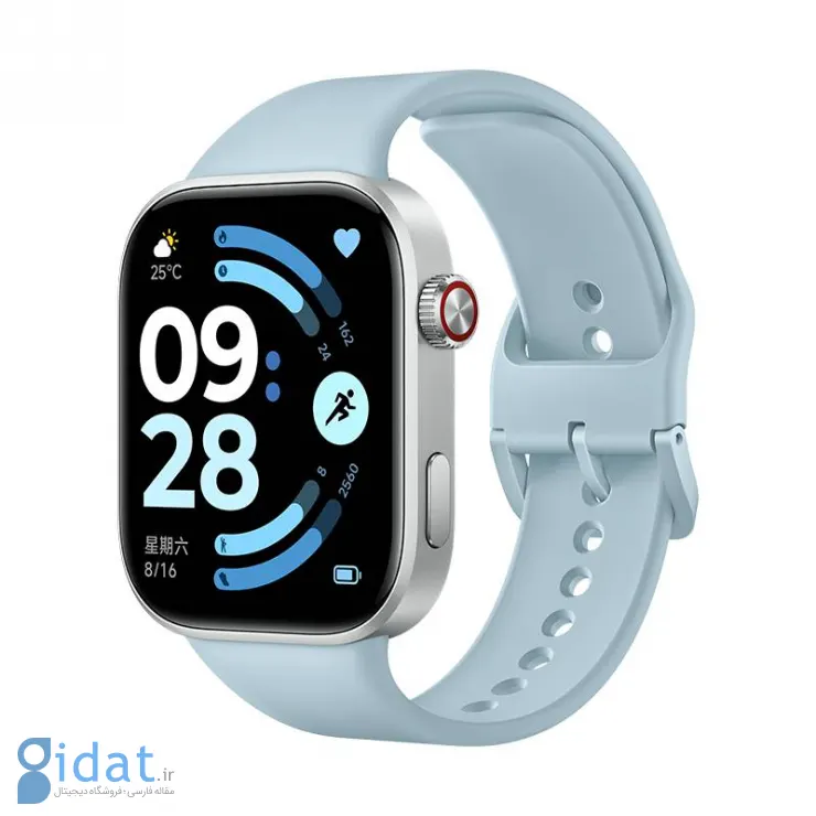 ساعت هوشمند ردمی واچ ۶ با طراحی باریکتر و عمر باتری ۲۴ روزه معرفی شد