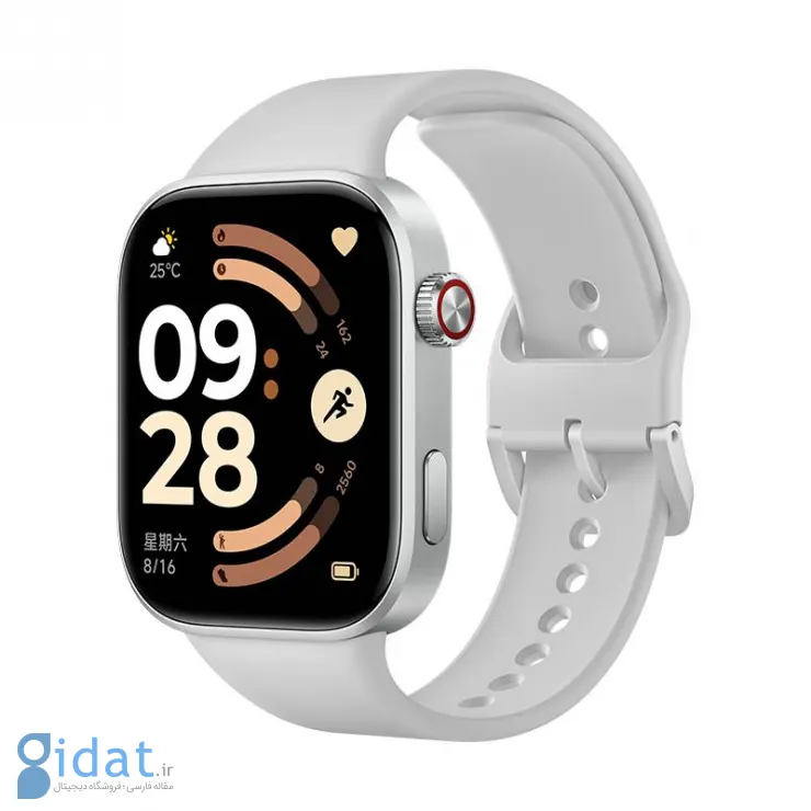 ساعت هوشمند ردمی واچ ۶ با طراحی باریکتر و عمر باتری ۲۴ روزه معرفی شد