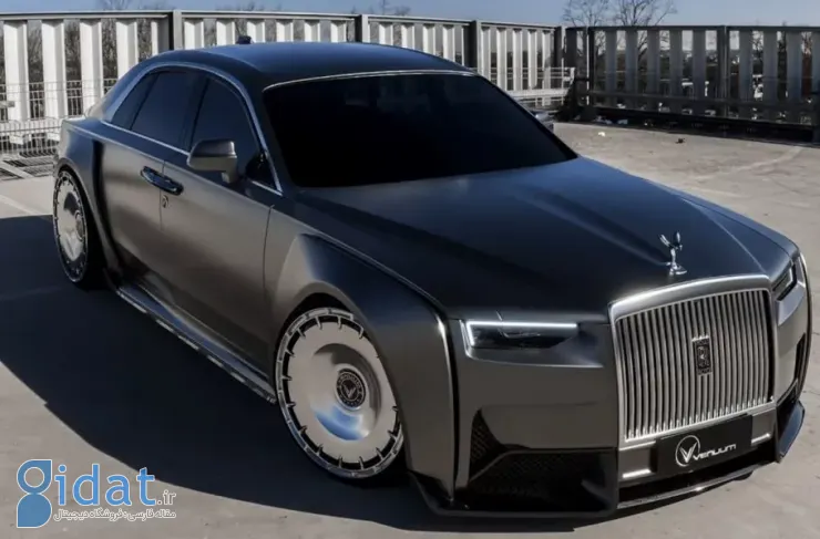 رولزرویس گوست در لباس گانگسترها، شاهکار جدید تیونر اماراتی