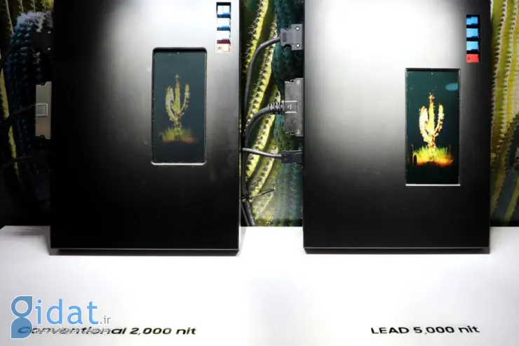 سامسونگ نمایشگر OLED موبایل با روشنایی خیره‌کننده 5000 نیت معرفی کرد