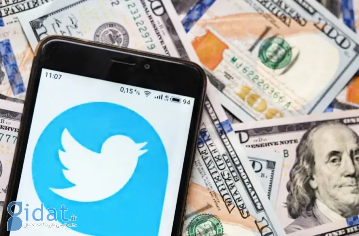 توییتر به تولیدکنندگان محتوای دارای تیک آبی، بابت نمایش تبلیغات در بخش پاسخ توییت‌ها پول می‌دهد