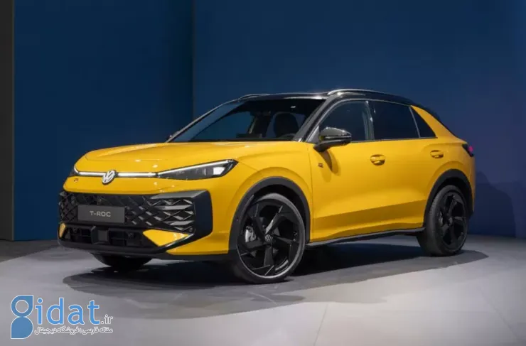 نسل دوم فولکس واگن T-Roc معرفی شد؛ ظاهری جسورانه با پیشرانه های هیبریدی