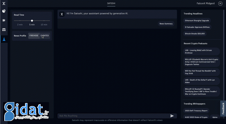 توسعه چت‌باتی برای سرمایه‌گذاران بازار رمزارز؛ «ساتوشی» به کاربران ایده‌های سرمایه‌گذاری می‌دهد