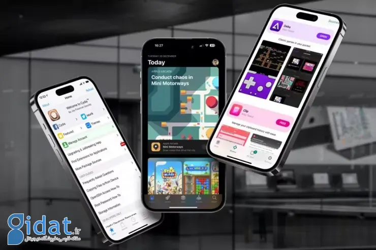 سایدلودینگ در آیفون