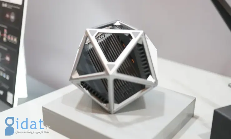 ایسوس از روتر مفهومی ROG NeoCore با وای‌فای ۸ و طراحی عجیب و غریب رونمایی کرد