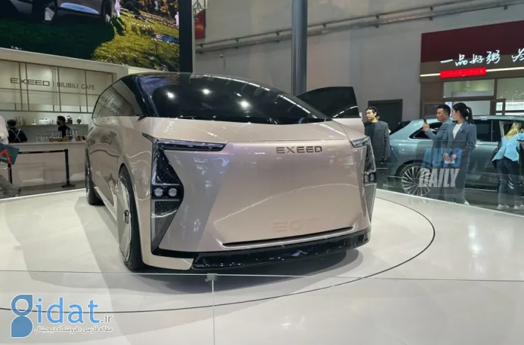 نگاهی به چری اکسید E08 در نمایشگاه خودروی پکن؛ مدل مفهومی و پرچمدار چینی‌ها