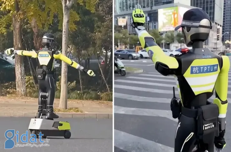 چین از ربات‌های انسان‌نما برای مدیریت ترافیک در تقاطع‌های شلوغ استفاده می‌کند [تماشا کنید]