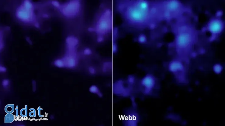 نقشه جیمز وب و هابل از ماده تاریک