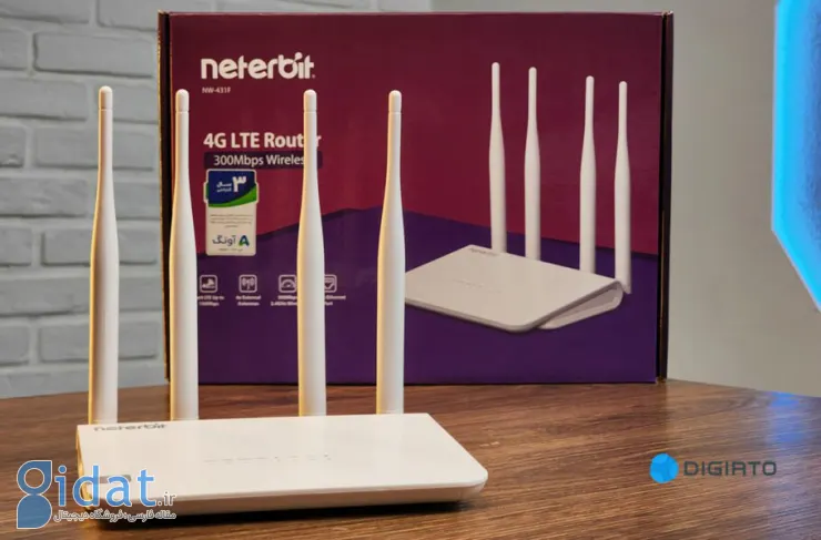 معرفی مودم 4G Neterbit NW-431F