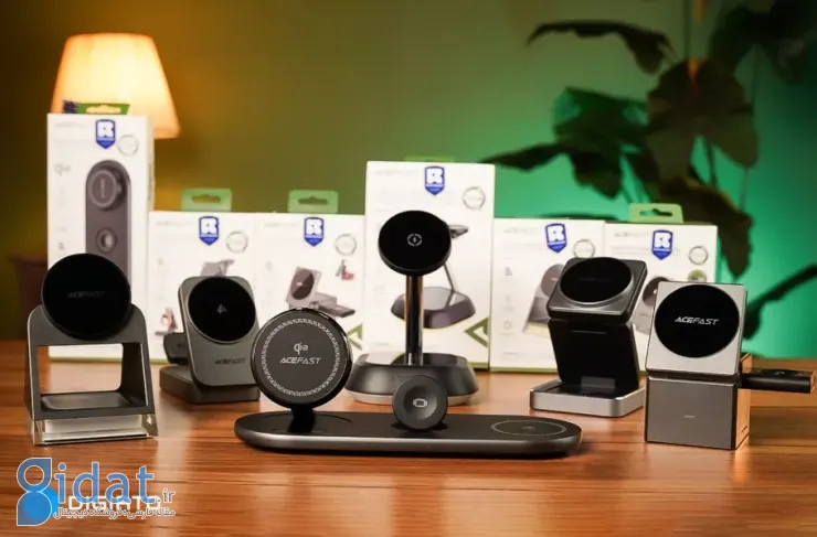 معرفی شارژرهای رومیزی و بی‌سیم iFast: راهکاری برای شارژ بی‌سیم چندین دستگاه به طور همزمان